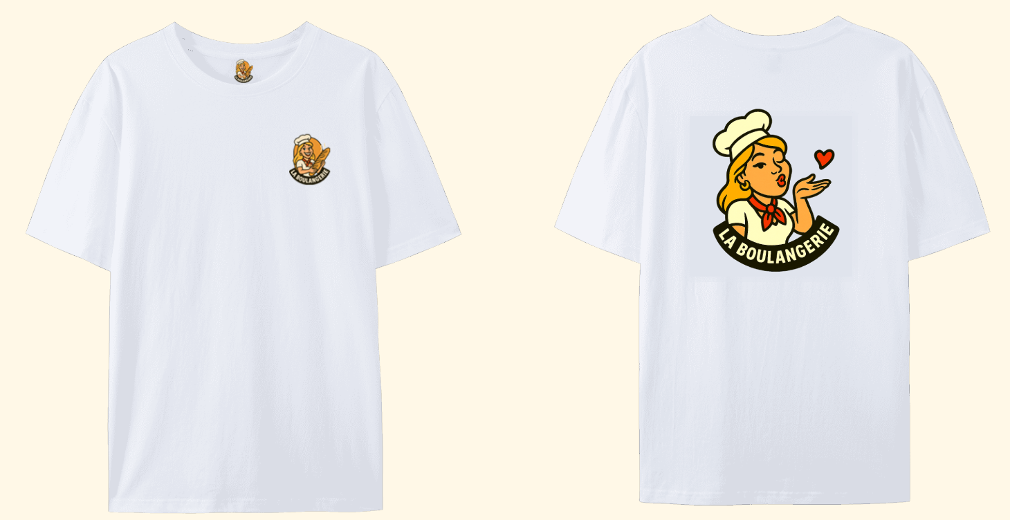 T-shirt La boulangerie "Kiss"