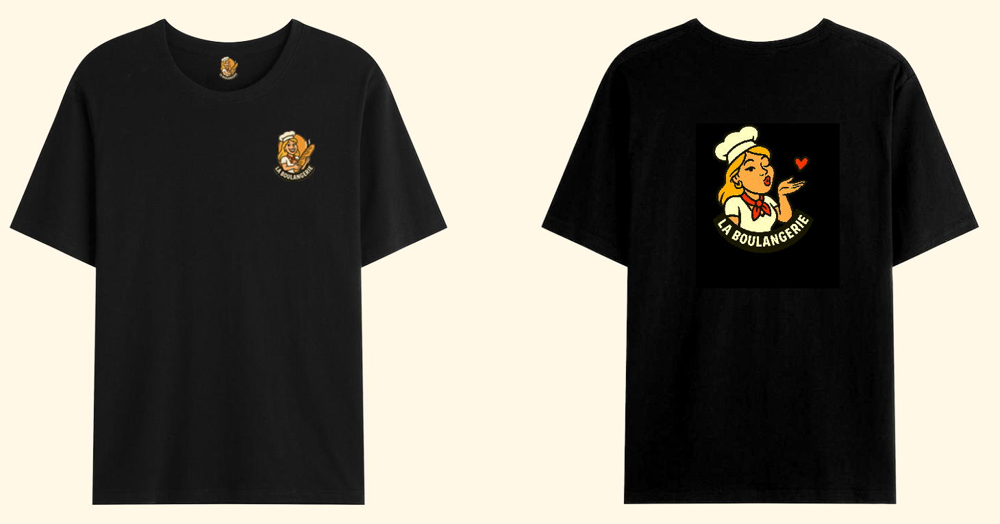 T-shirt La boulangerie "Kiss"