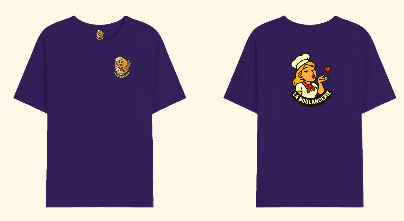 T-shirt La boulangerie "Kiss"