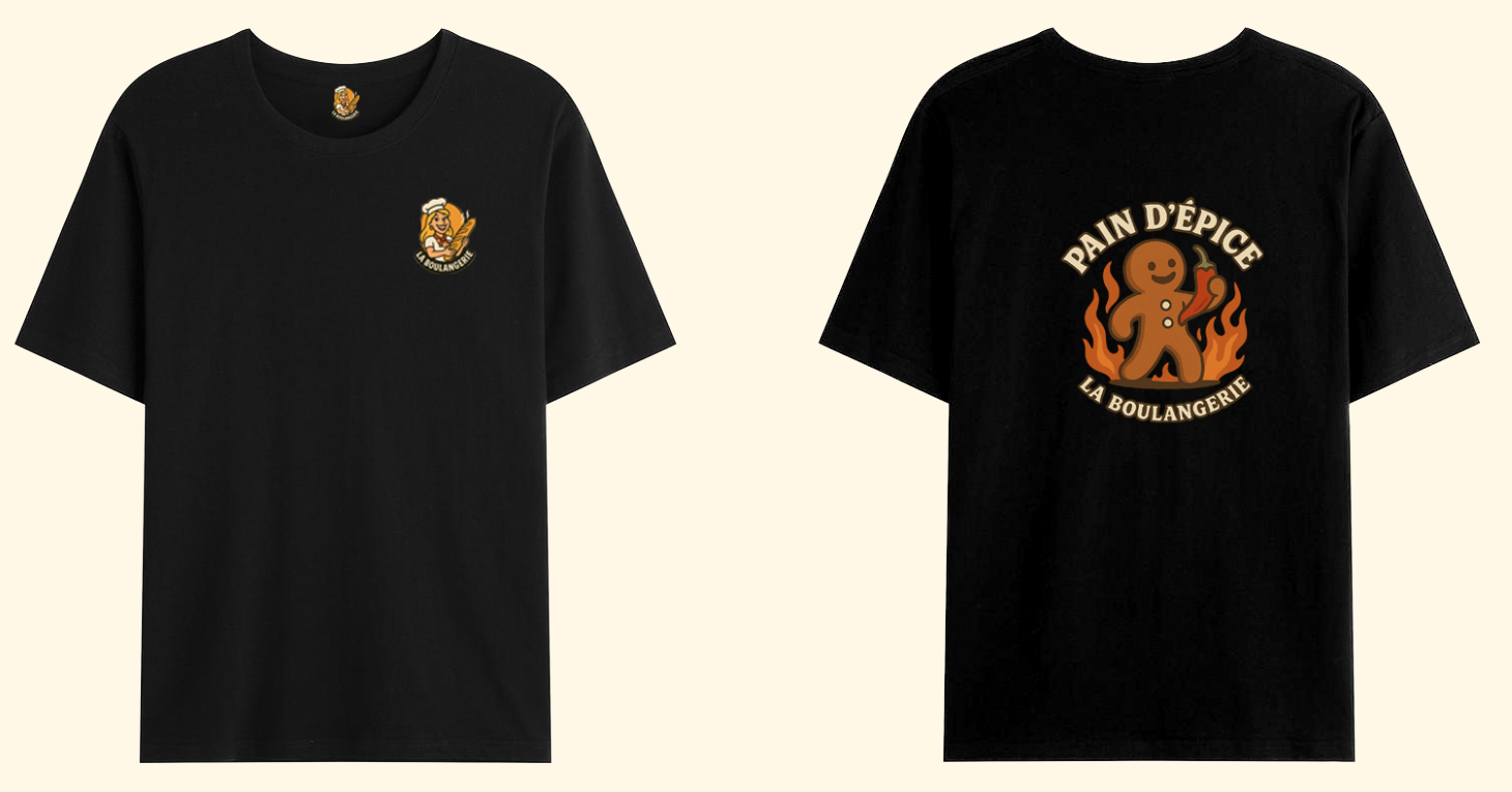 T-shirt La boulangerie "Pain d'épices"