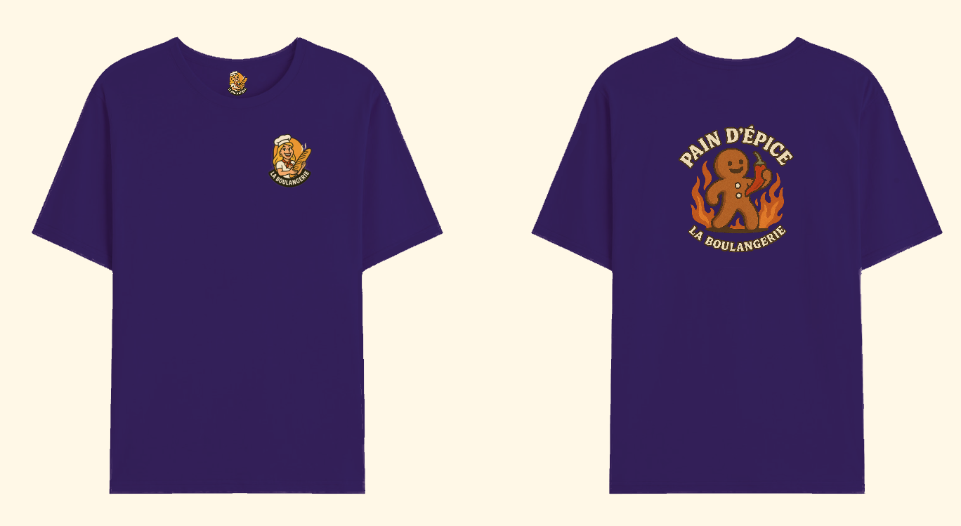 T-shirt La boulangerie "Pain d'épices"